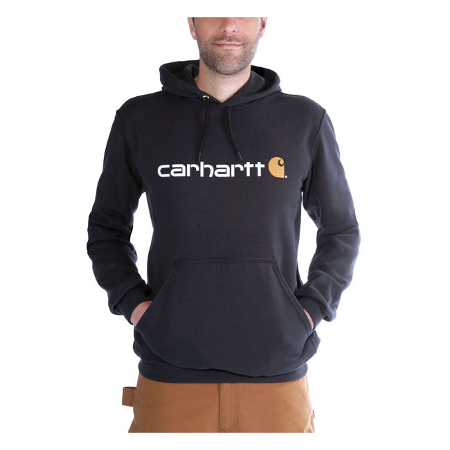 Carhartt Signature Logo Kapucnis Pulóver